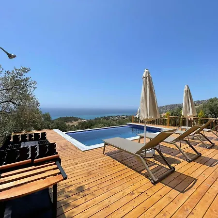 بيت للعطل Amazing With Sea View And Private Pool Surrounded By Nature In Kas